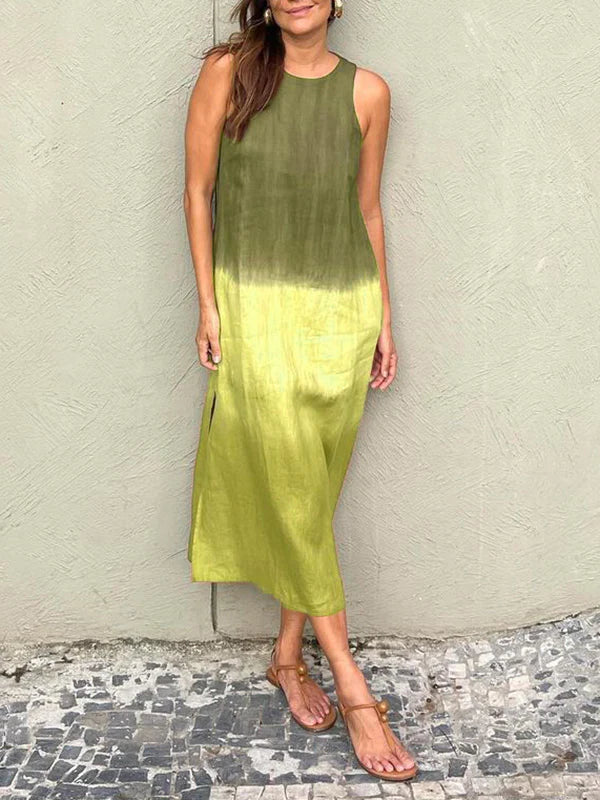 Lysette - Stylish Print Maxi Dress