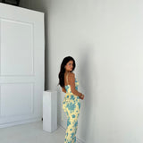Indie | Sleeveless Floral Maxi Dress