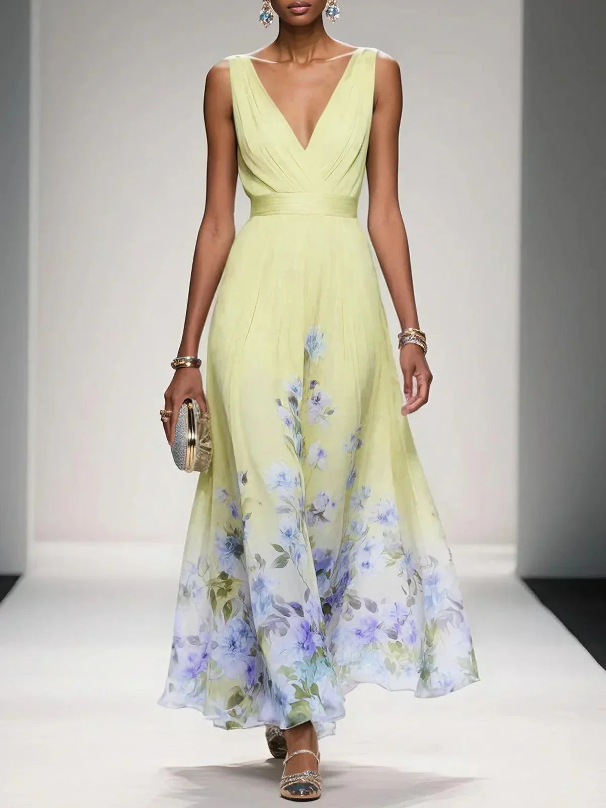 Gisella | Floral Maxi Dress