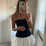 Danielle | Bubble Hem Mini Dress