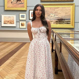 Meredith | Corset Midi Dress