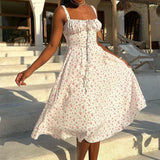 Meredith | Corset Midi Dress