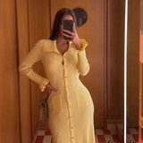 Sylvia - Knitted Maxi Dress
