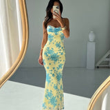 Indie | Sleeveless Floral Maxi Dress