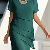 Pamela | Elegant Layered Dress