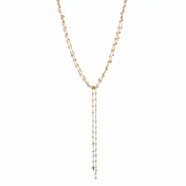 Crosslink Y Necklace