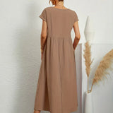 Gabrielle | Flowing Midi Dress with Timeless Elegance