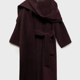 Bordeaux Wrap Coat