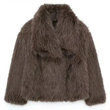 Aurora Luxe Faux Fur Coat