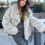 Aurora Luxe Faux Fur Coat