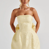 Avy - Stunning Bow Mini Dress