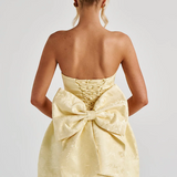 Avy - Stunning Bow Mini Dress