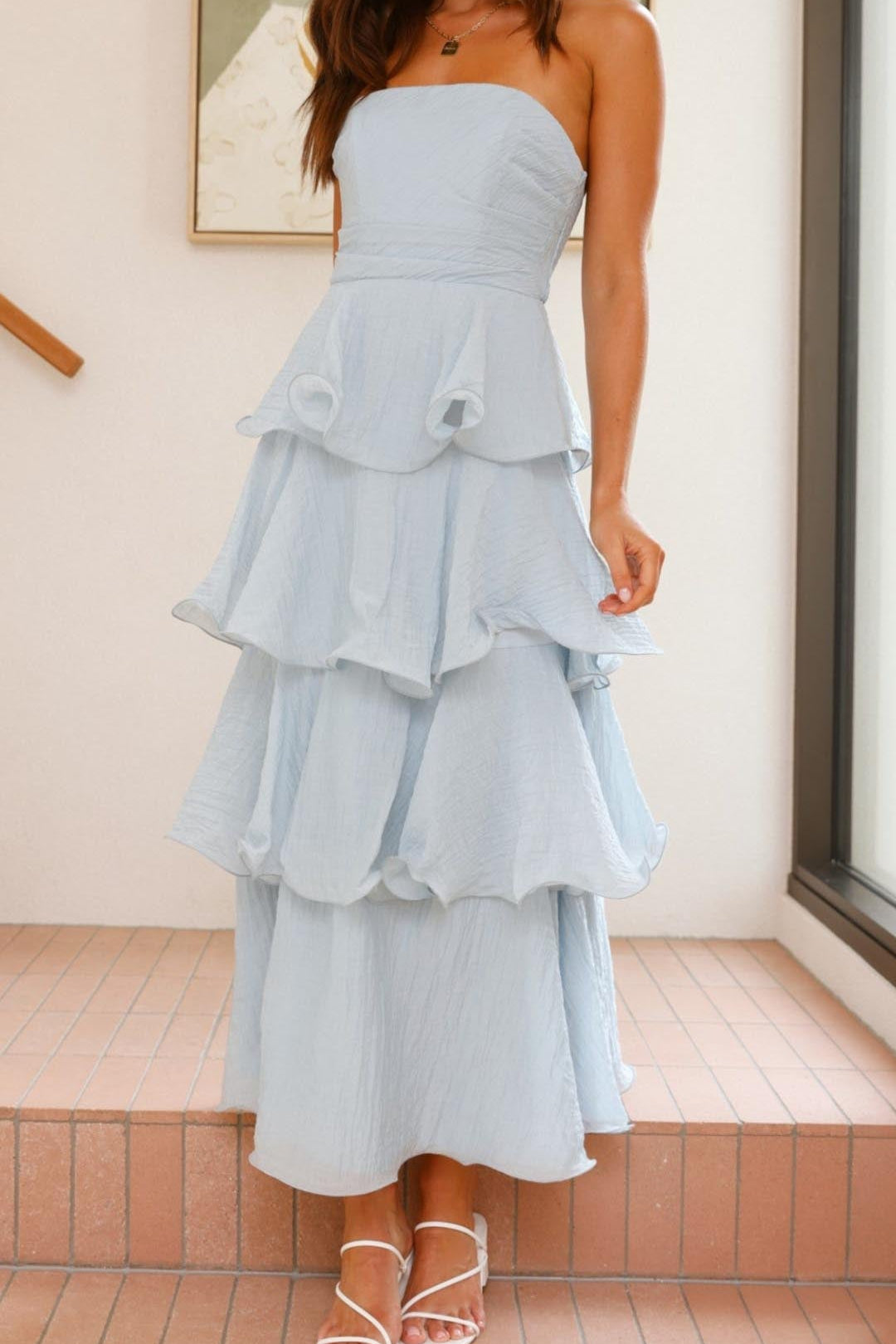 Kate - Tiered Ruffle Maxi Dress