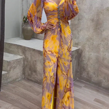 Gisselle - V Neck Maxi Dress