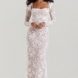 CELESTE - LACE MAXI DRESS