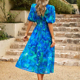 Innova - V Neck Midi Dress