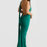 Isabella™ | Open Back Maxi Dress